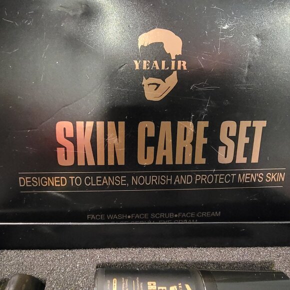 YEALIR Men's skin Care Set Boxed Gift 5 Piece Set - Picture 2 of 12